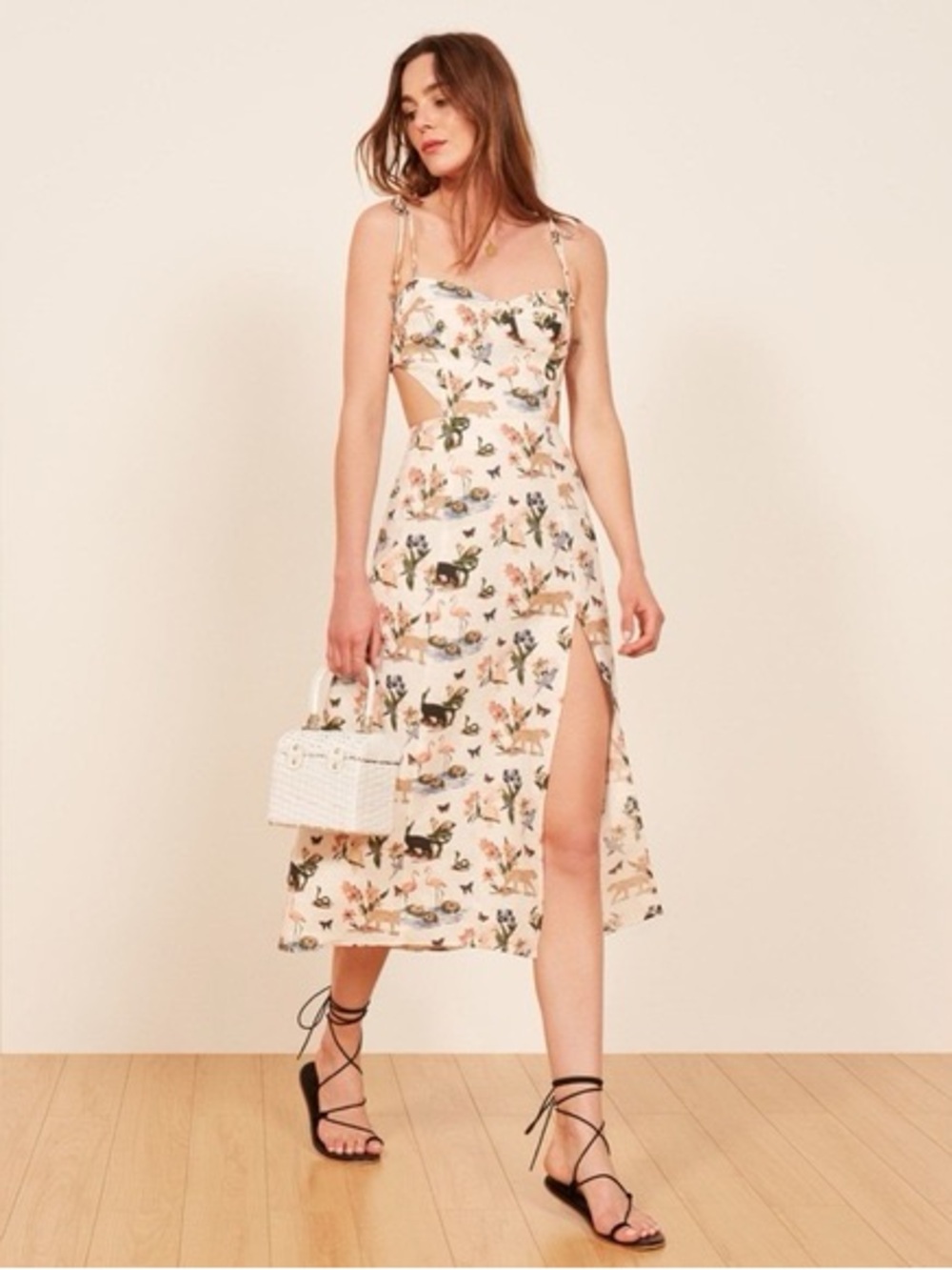 Reformation Alessa Dress in Janeiro Size 4